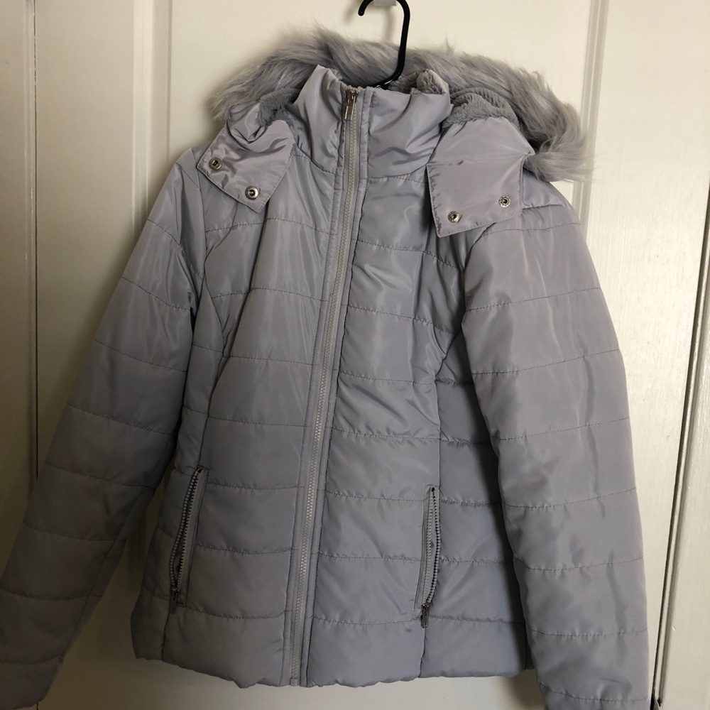 Grey coat